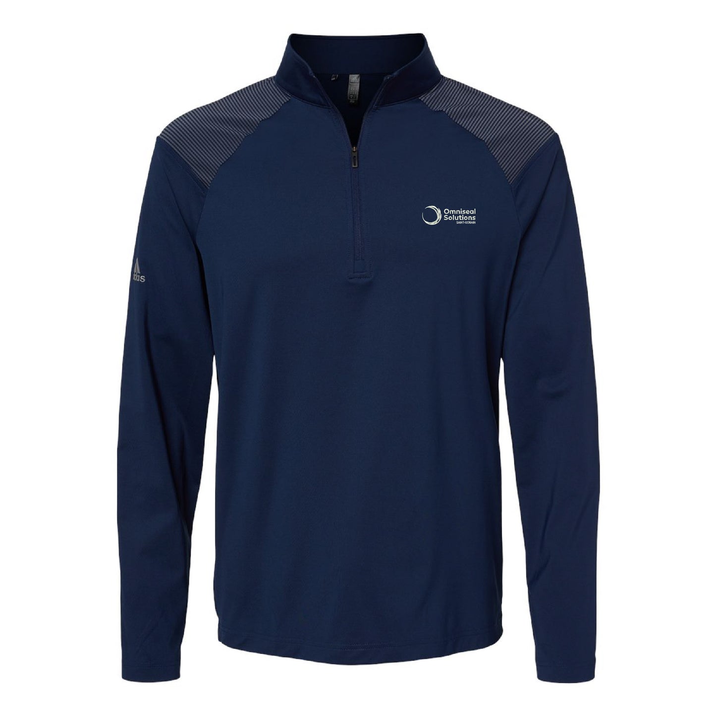 Adidas® Men's Shoulder Stripe 1/4 Zip Pullover