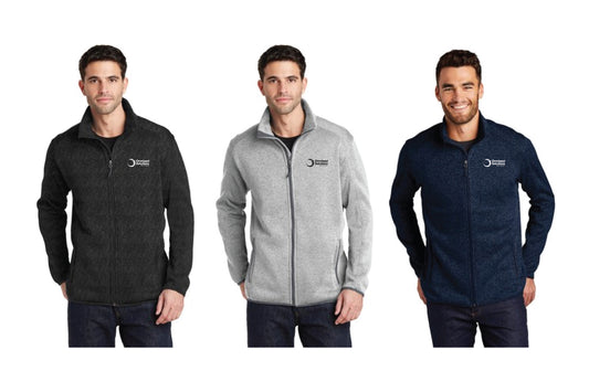 Port Authority® Men's Sweater Fleece Jacket - ON DEMAND ONLY