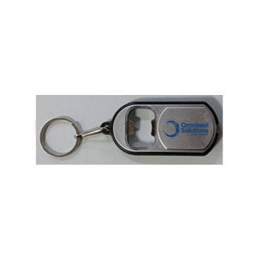 LED Keychain with Bottle Opener