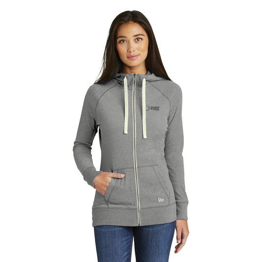 New Era® Ladies Sueded Cotton Full-Zip Hoodie