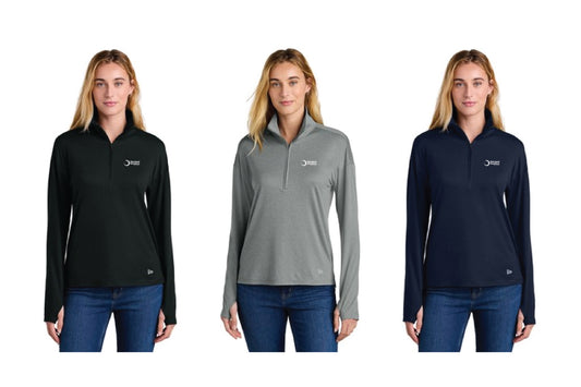 New Era® Women’s Power 1/2-Zip - ON DEMAND ONLY